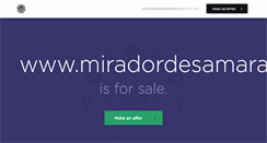 Desktop Screenshot of miradordesamara.com