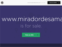 Tablet Screenshot of miradordesamara.com